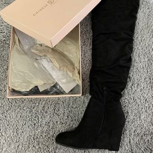Chinese Laundry Over the Knee Boots NWT